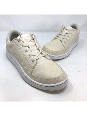 Allbirds Shoes Womens 9 Plant Pacers Natural White Ivory Lace Up Sneaker Comfort